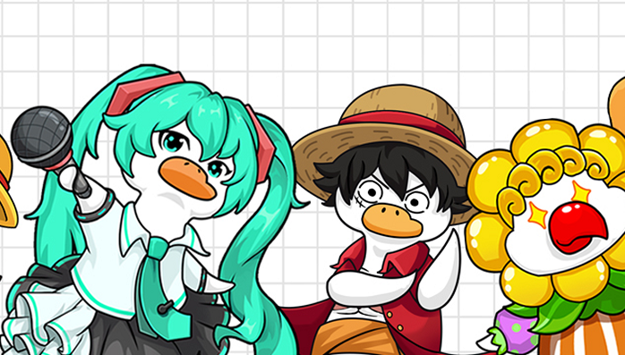 超能爆蛋鴨隊伍